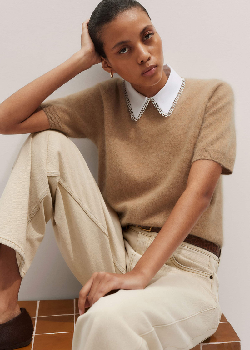 ME+EM Crop Knit Tee outlook