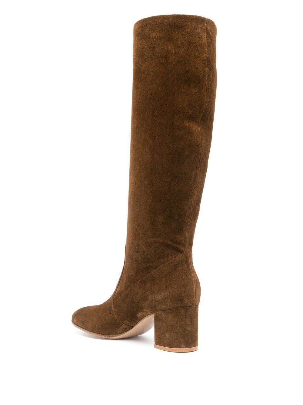 60mm knee-high suede boots - 3