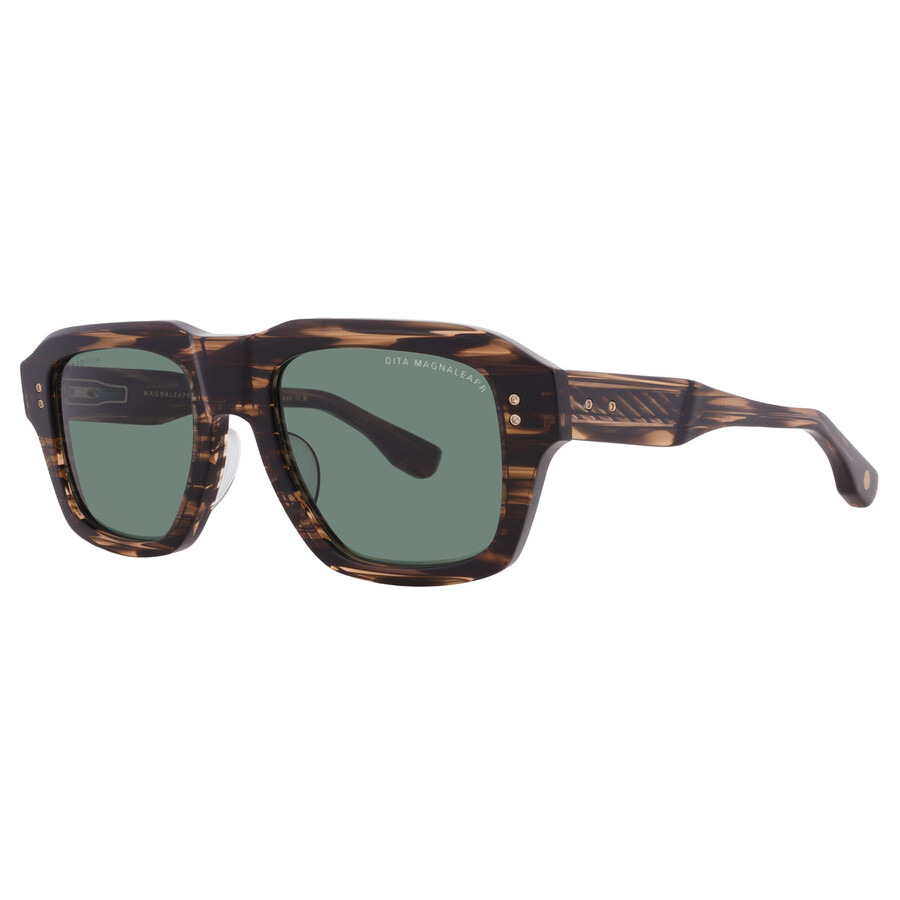 Dita MAGNALEAPR Green Square Ladies Sunglasses DTS738-A-02AF 53 - 2