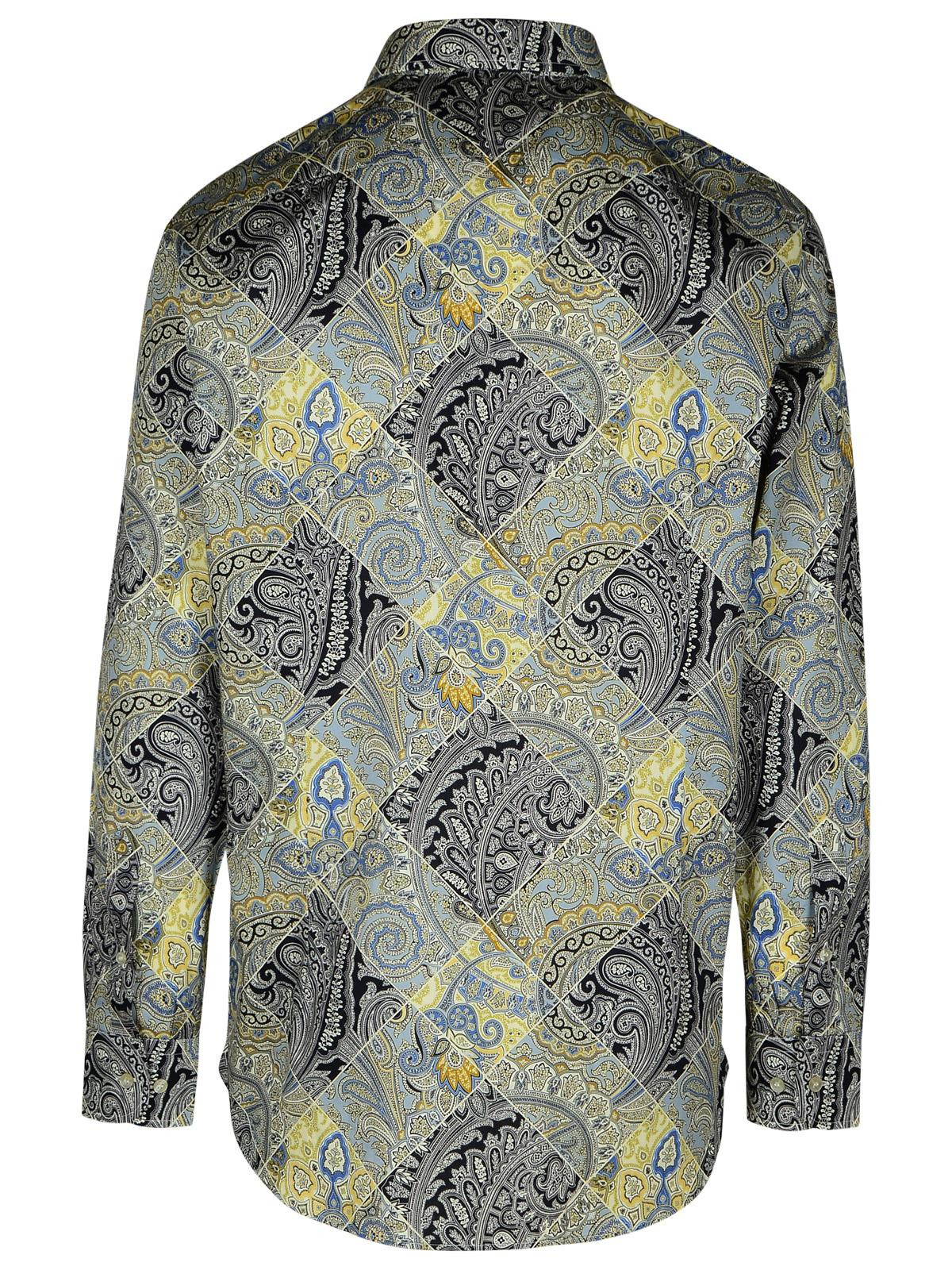 Etro 'Roma' Multicolor Cotton Shirt Men - 3
