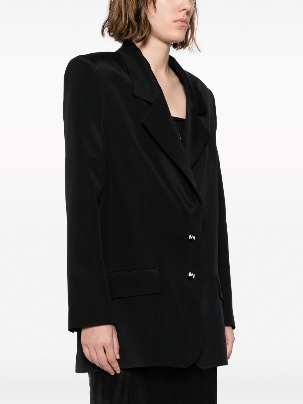 Volt single-breasted silk-blend blazer - 3