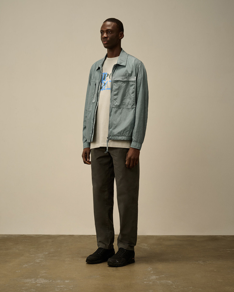 C.P. Company Chrome-R Chest Zip Pockets Overshirt outlook