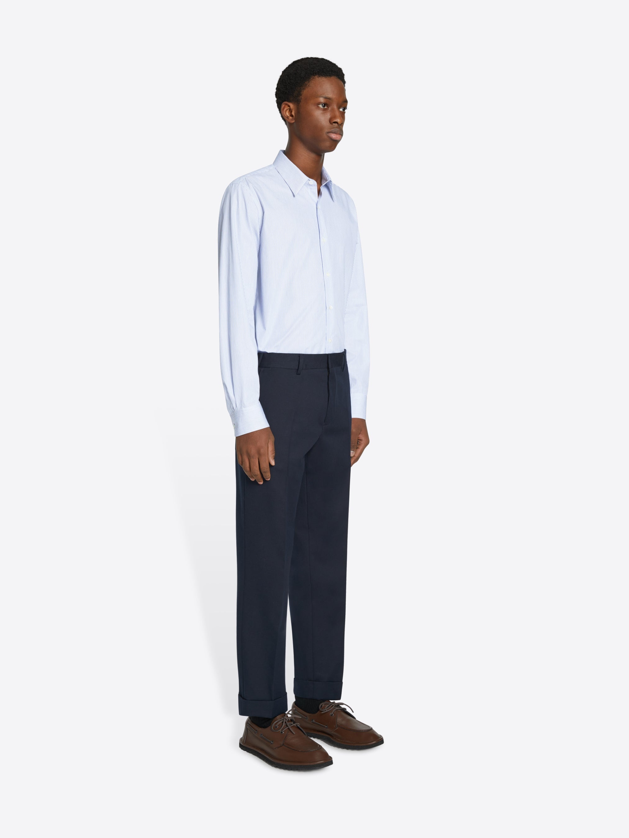 TAPERED CUFFED PANTS - 3