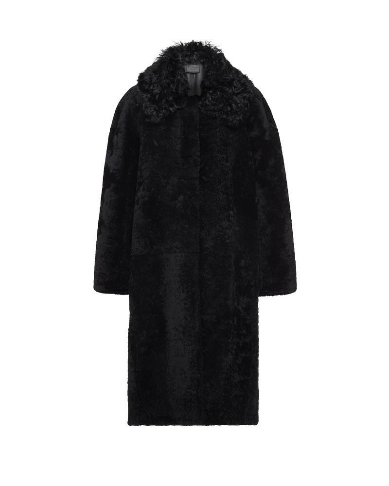 Shearling fur coat 1