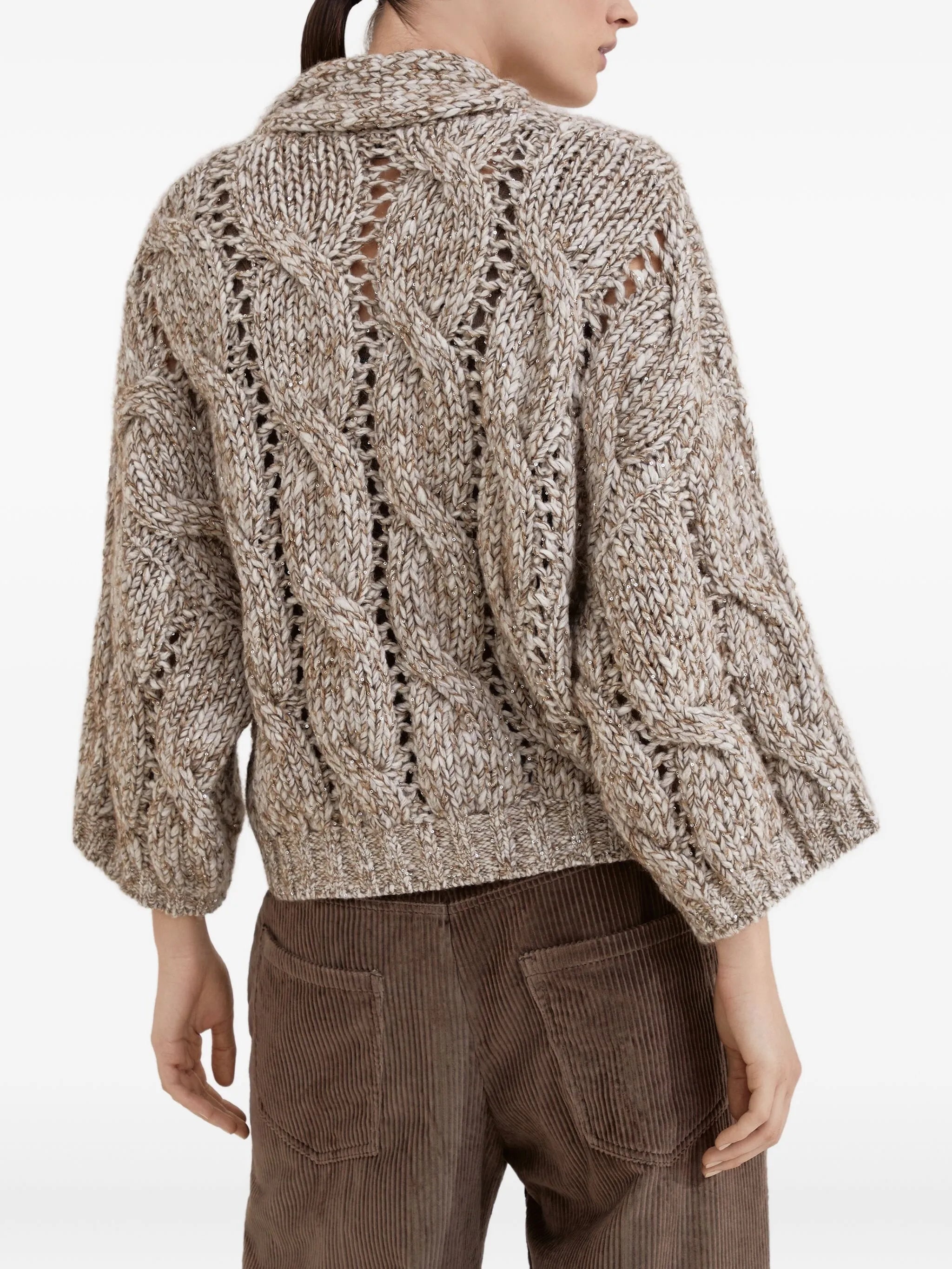 Brunello Cucinelli Chunky-knit Cardigan - 2