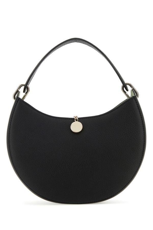 Black leather small Arlene handbag - 3