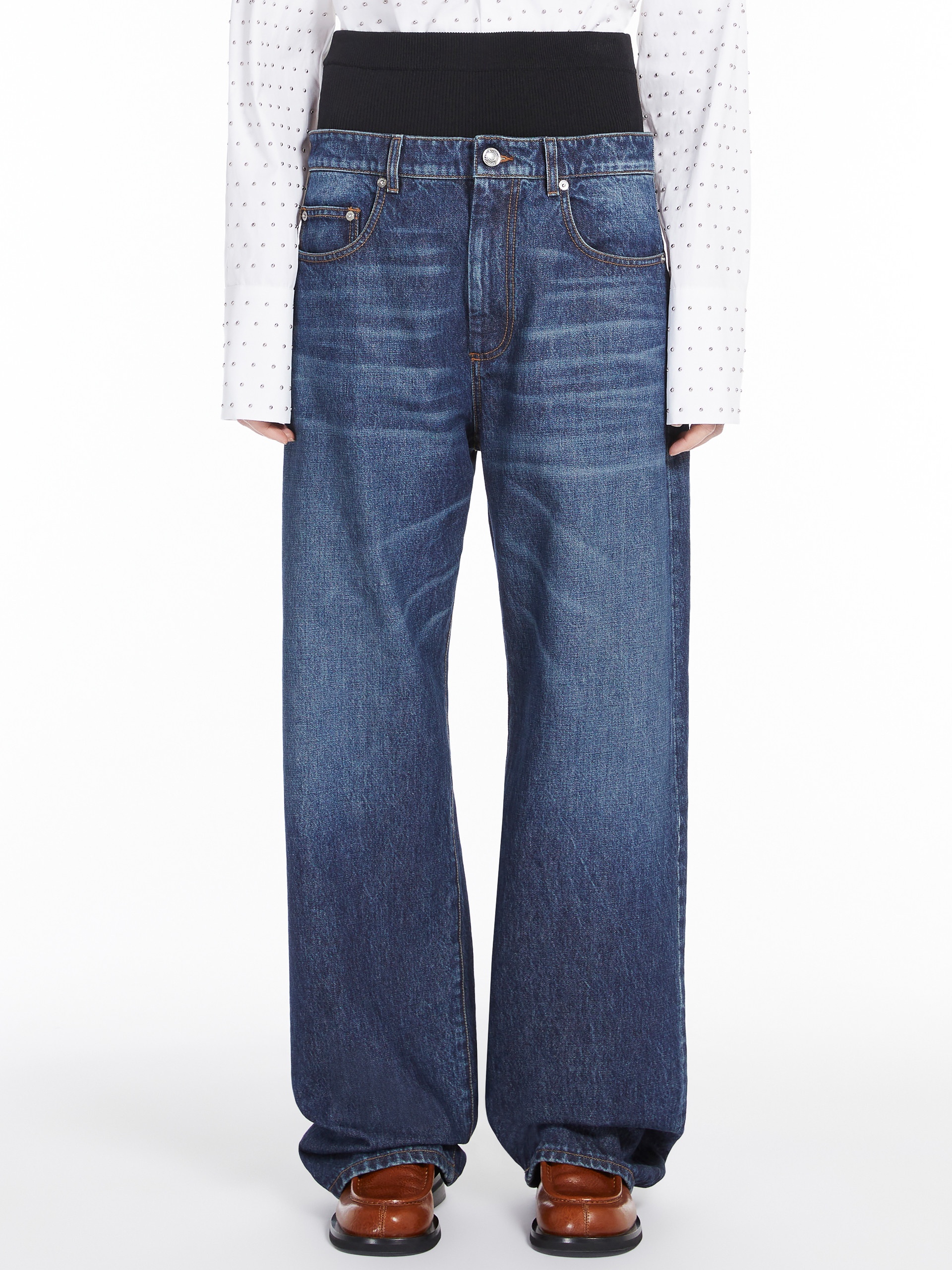 AFOSO1234 Wide-fit denim jeans - 3