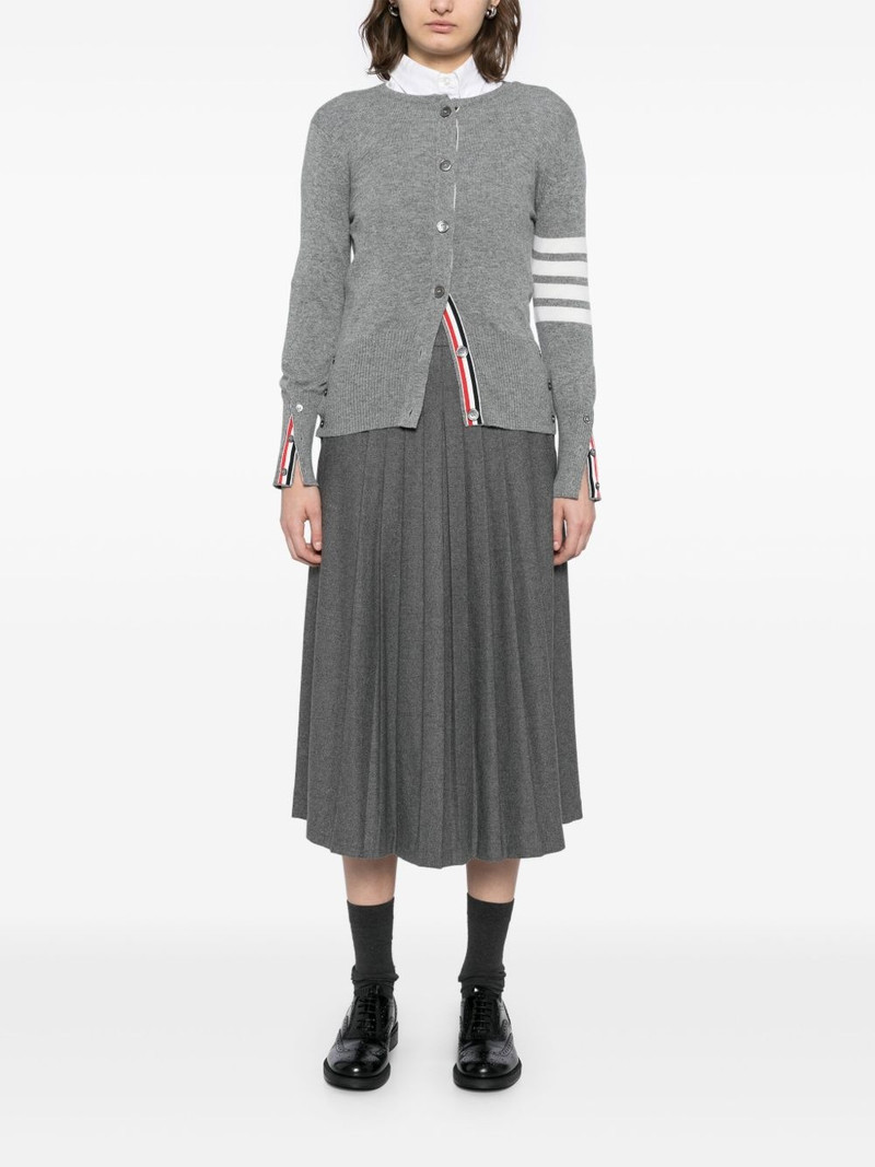 Thom Browne 4-bar stripe cardigan outlook