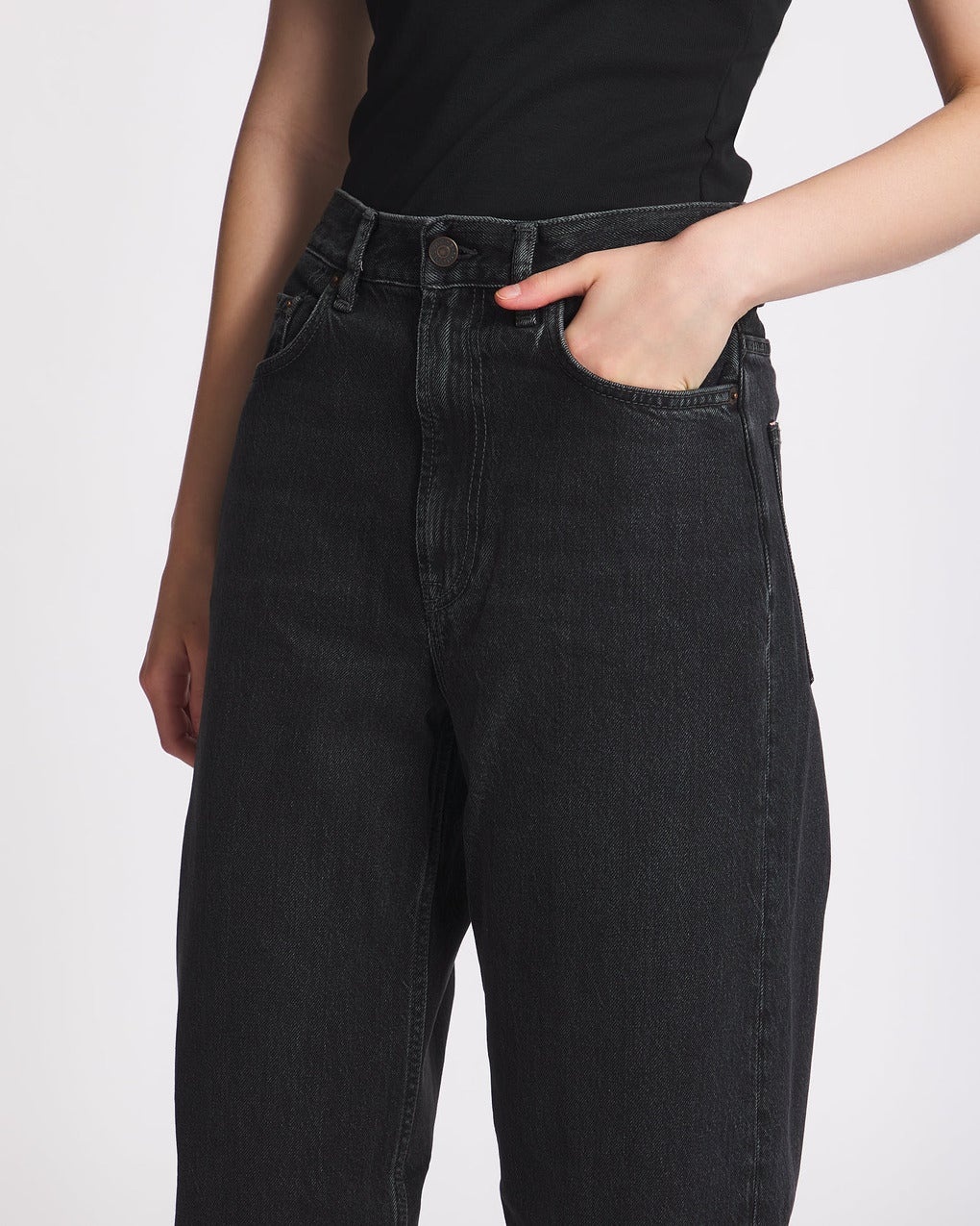 Jeans 2022 Relaxed Fit  Black - 5