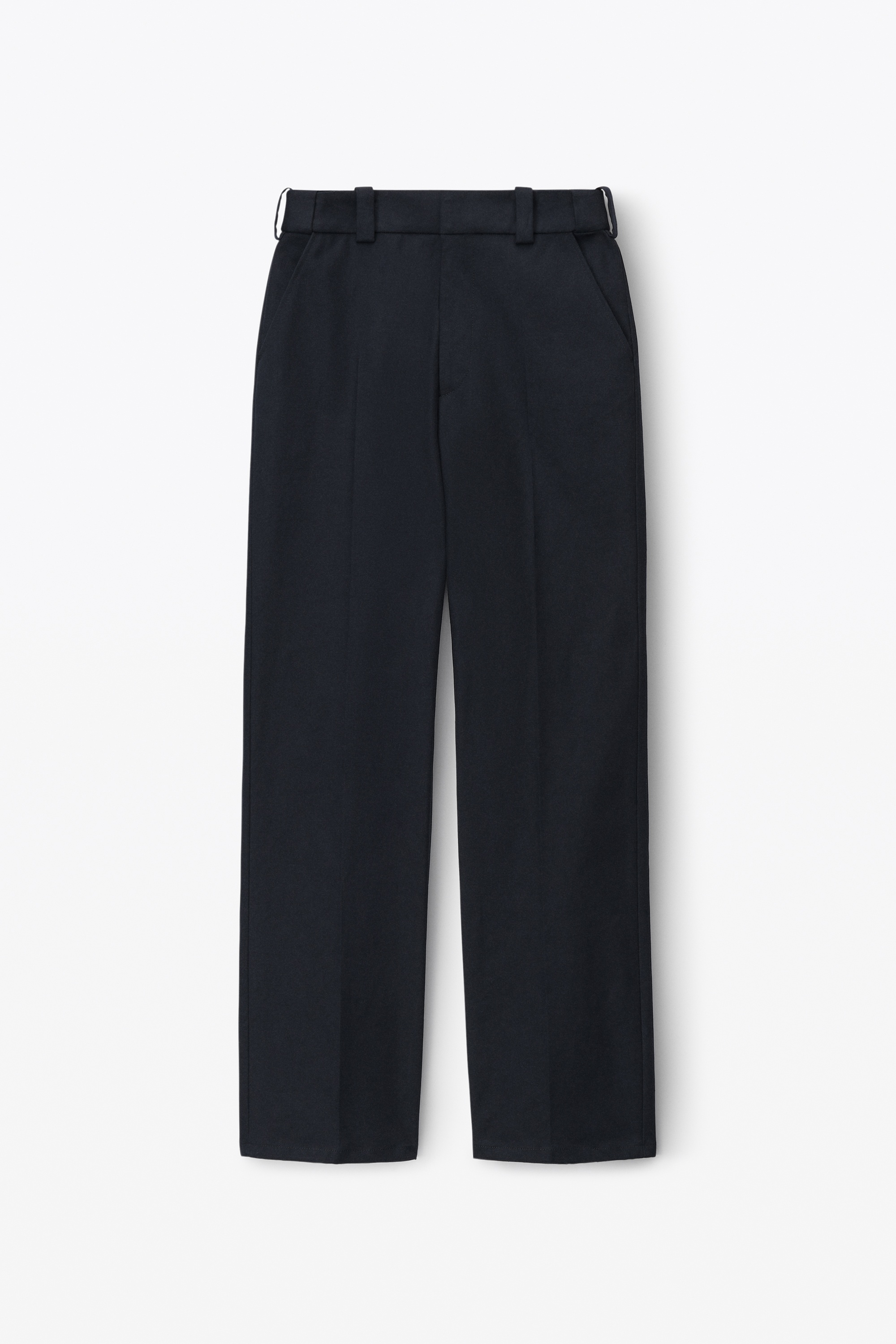 straight leg pant in cotton twill - 1