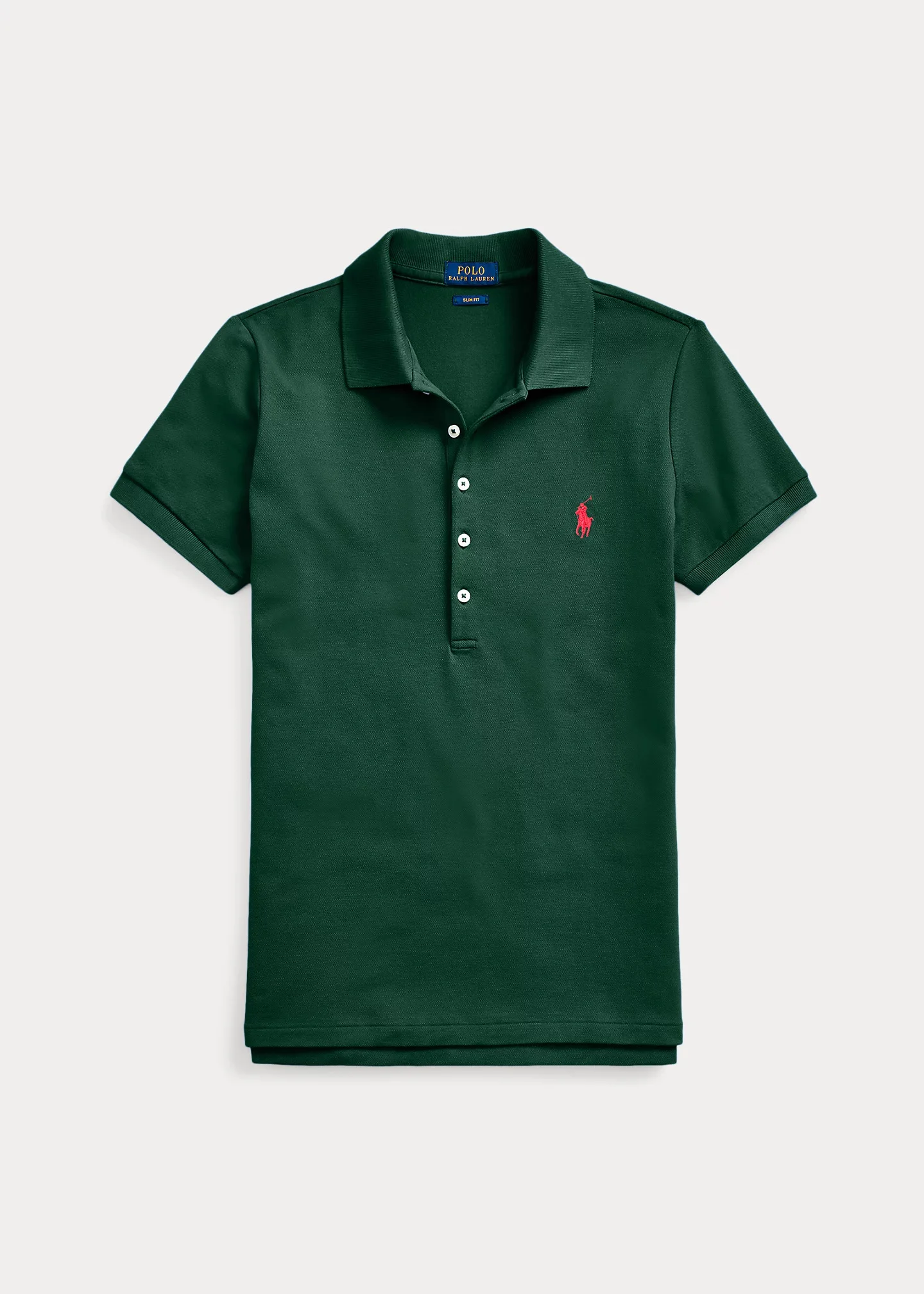 Slim Fit Stretch Polo Shirt - 1