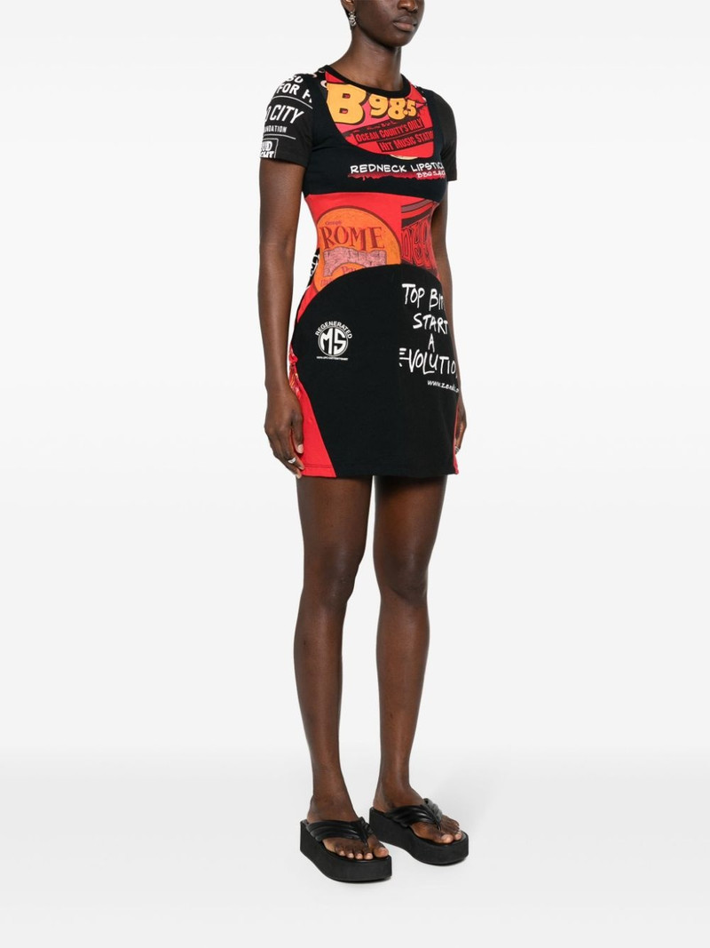 Regenerated Graphic T-shirt minidress 3