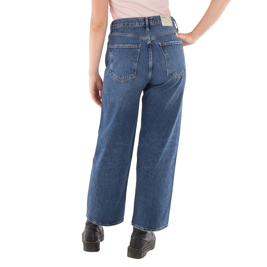 Agolde Ladies Control / Dark Vintage Indigo Ren Jeans - 3