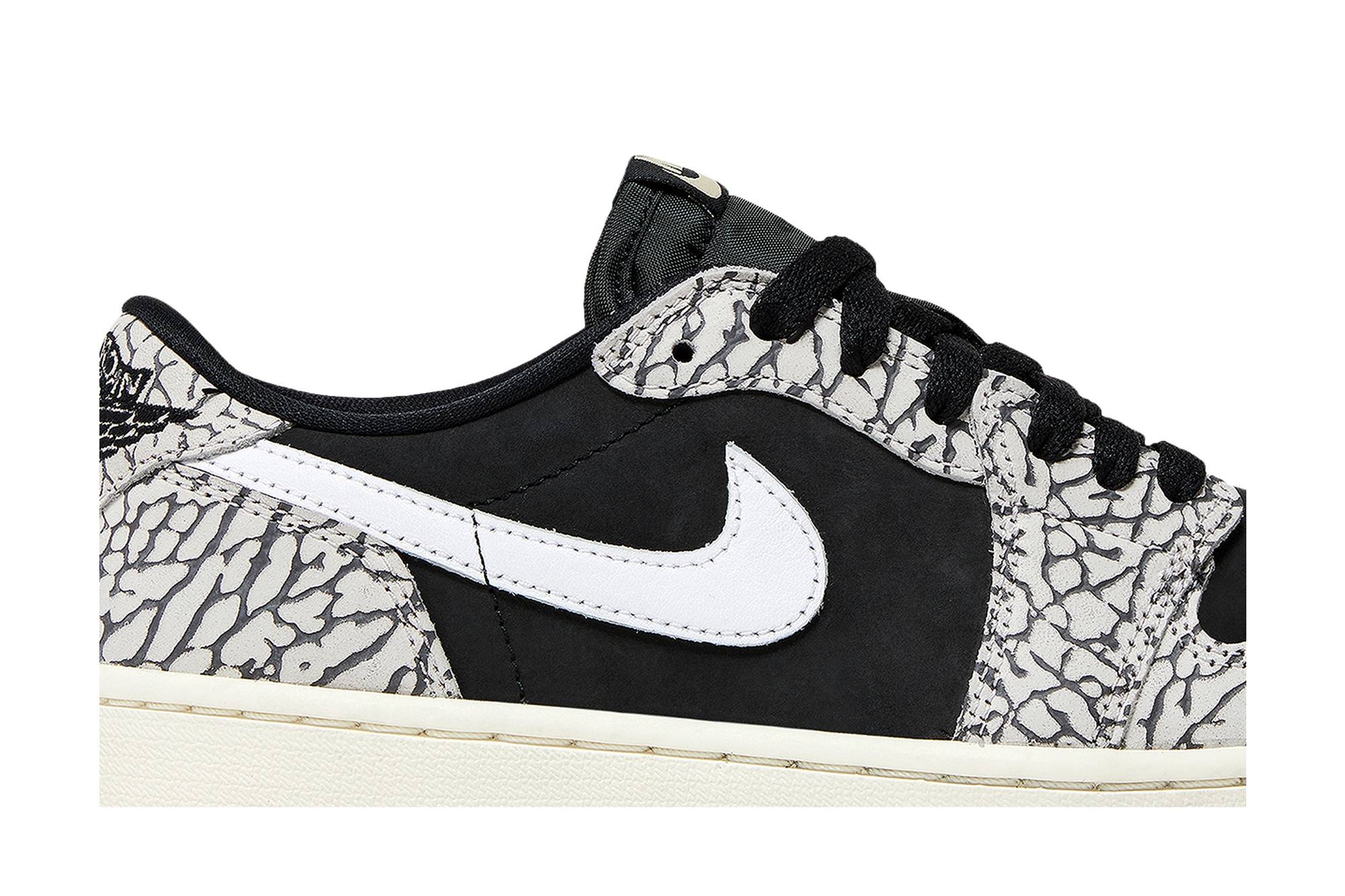 Wmns Air Jordan 1 Retro Low OG 'Black Cement' - 2