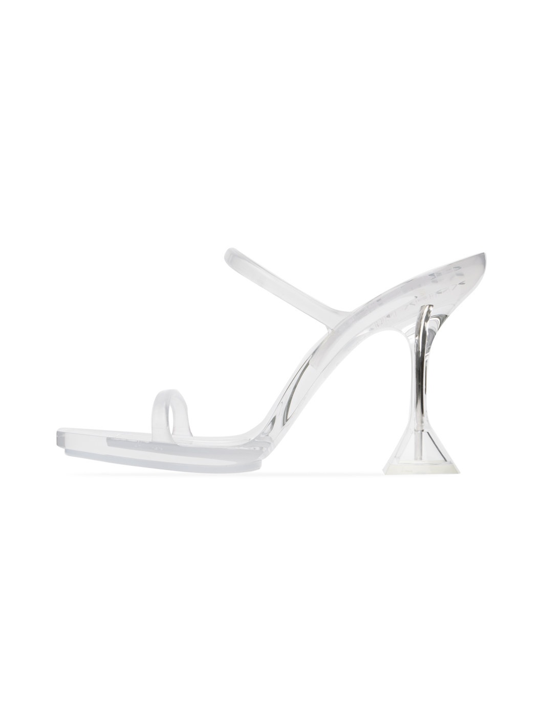 Transparent Brito Slipper Heeled Sandals - 3
