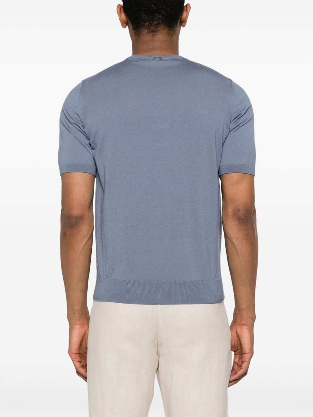 fine-knit T-shirt - 3