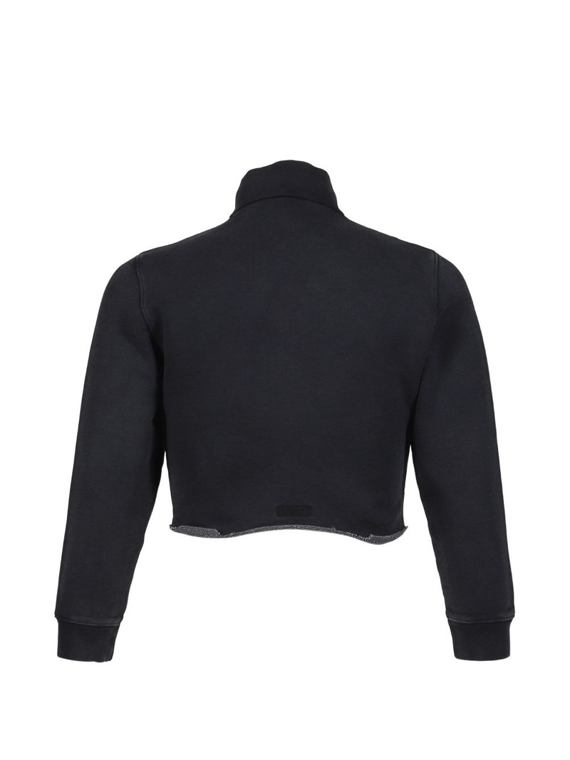 VETEMENTS cropped sweatshirt outlook