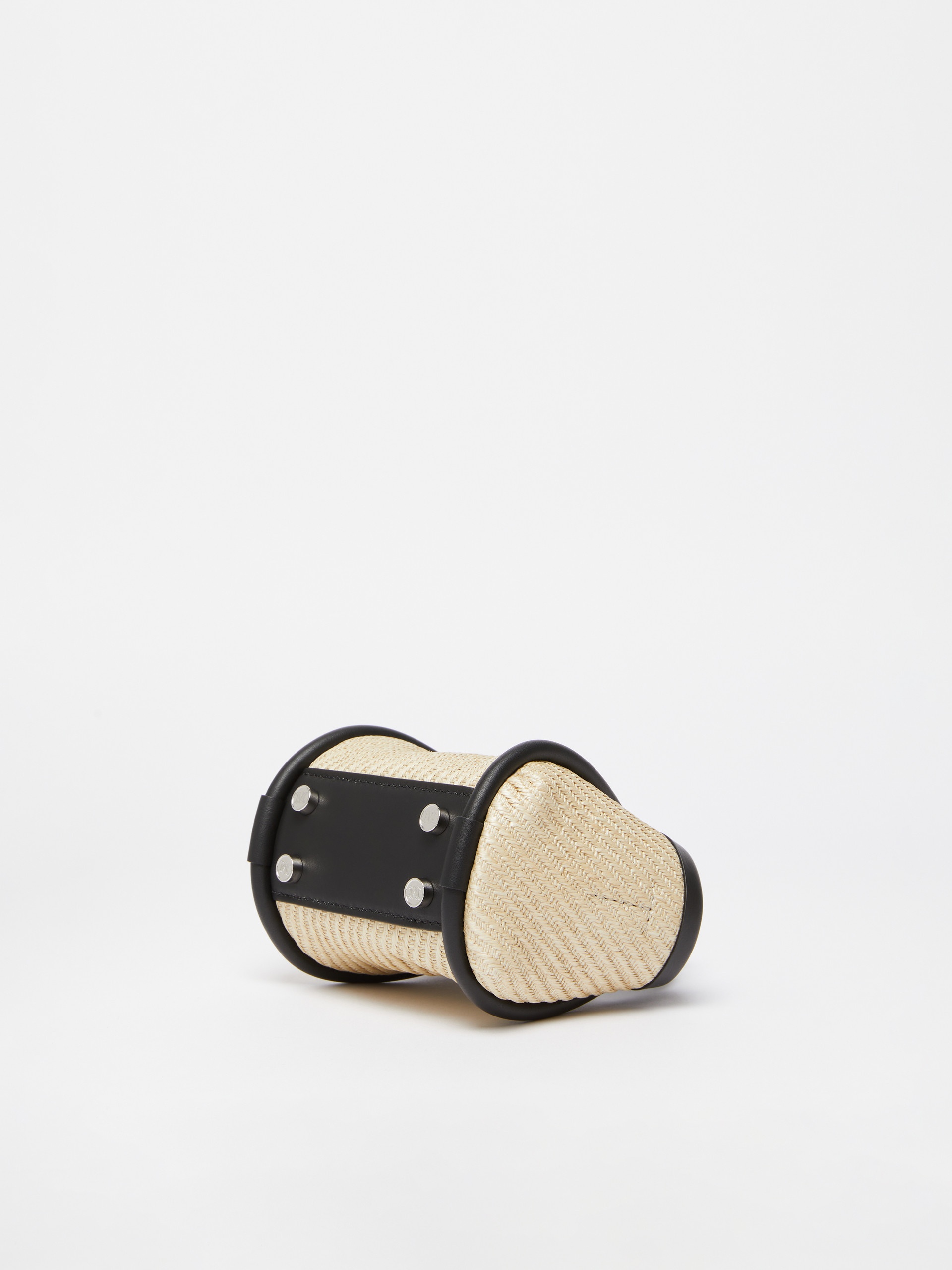 SUMMERMINI Raffia-effect fabric mini Marine bag - 5