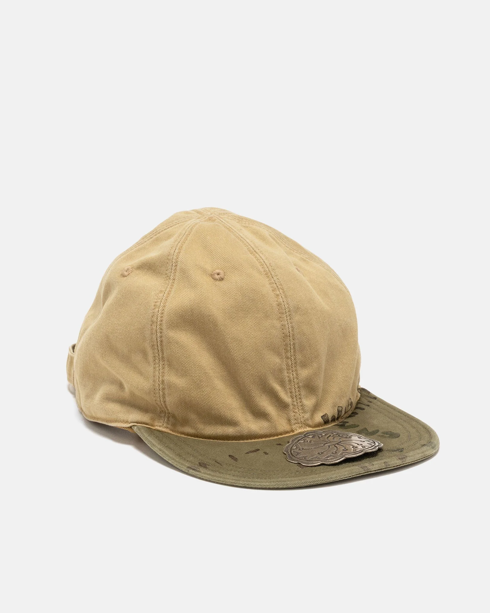 Chino Brim Field Cap Beige - 1
