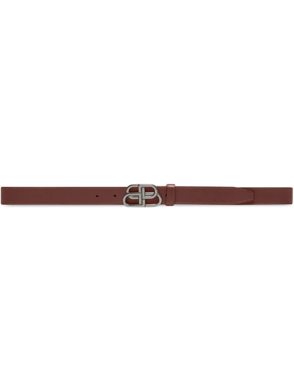 BB thin leather belt - 1