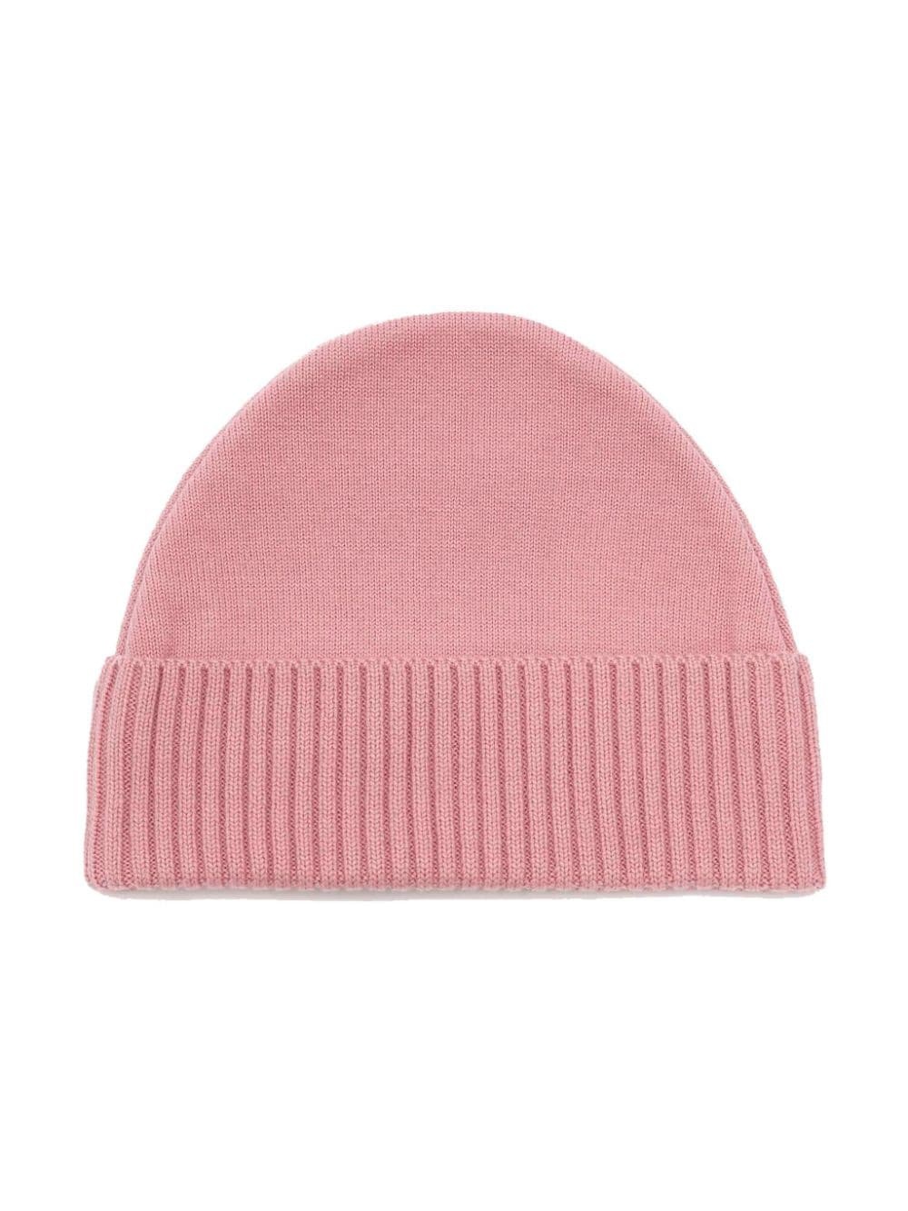 logo-appliquÃ© wool beanie - 2