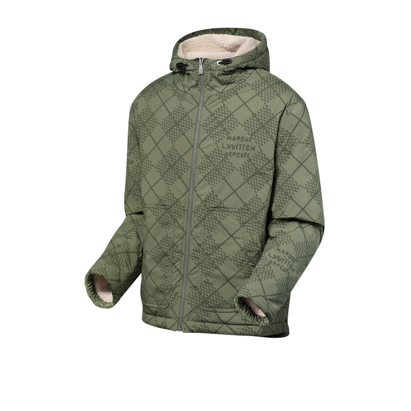 Louis Vuitton Reversible Nylon And Fleece Windbreaker outlook