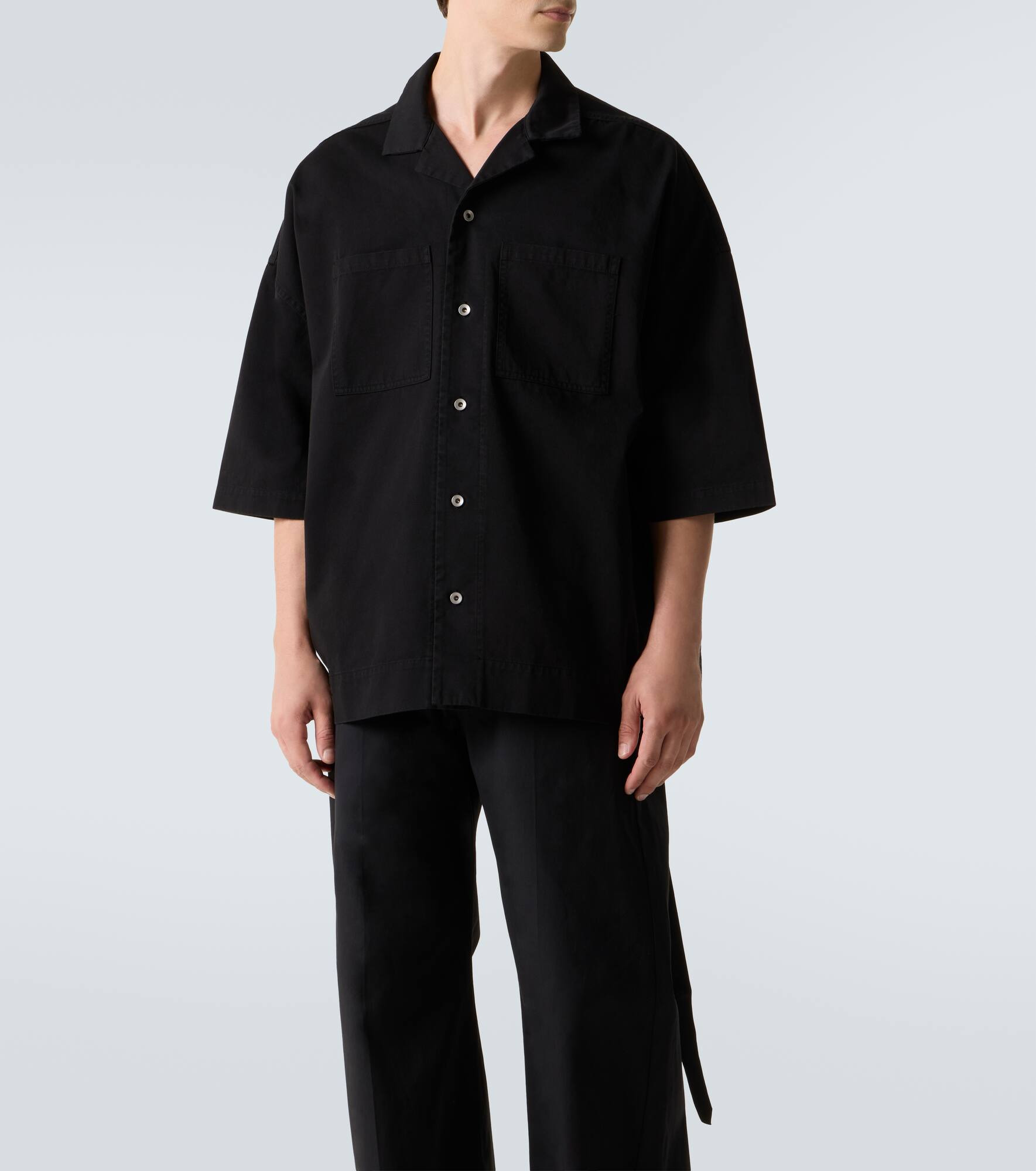 Magnum Tommy oversized cotton twill shirt - 3
