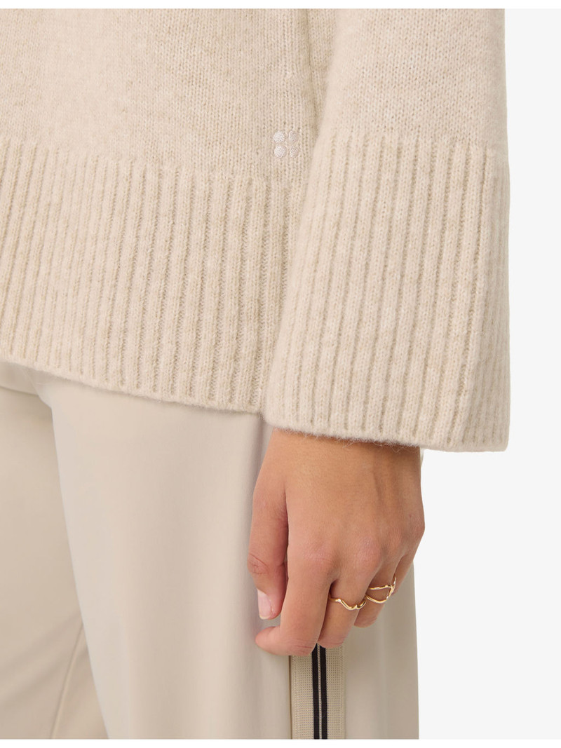 Alpine Funnel-Neck Knitted Jumper 5