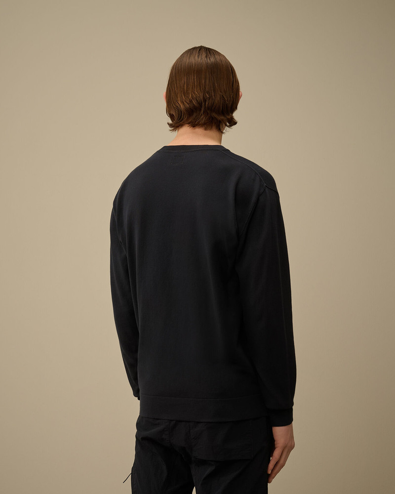 Cotton Crepe Crewneck Knit 4