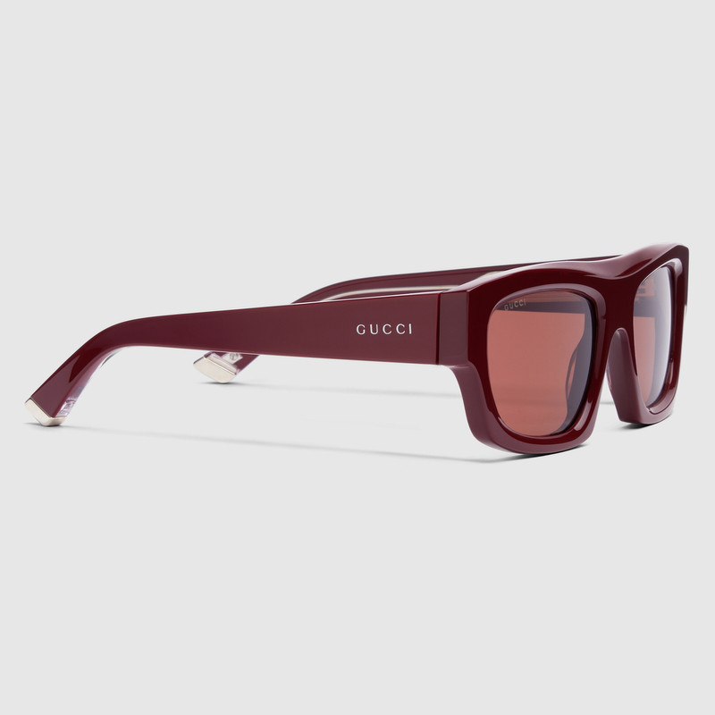 GUCCI Rectangular frame sunglasses outlook