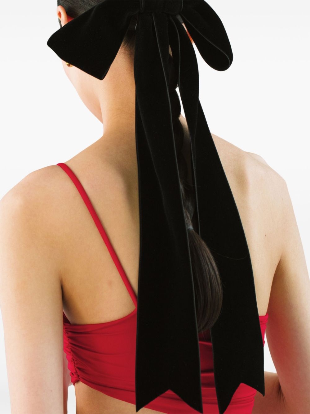 Jacqueline velvet bow - 3