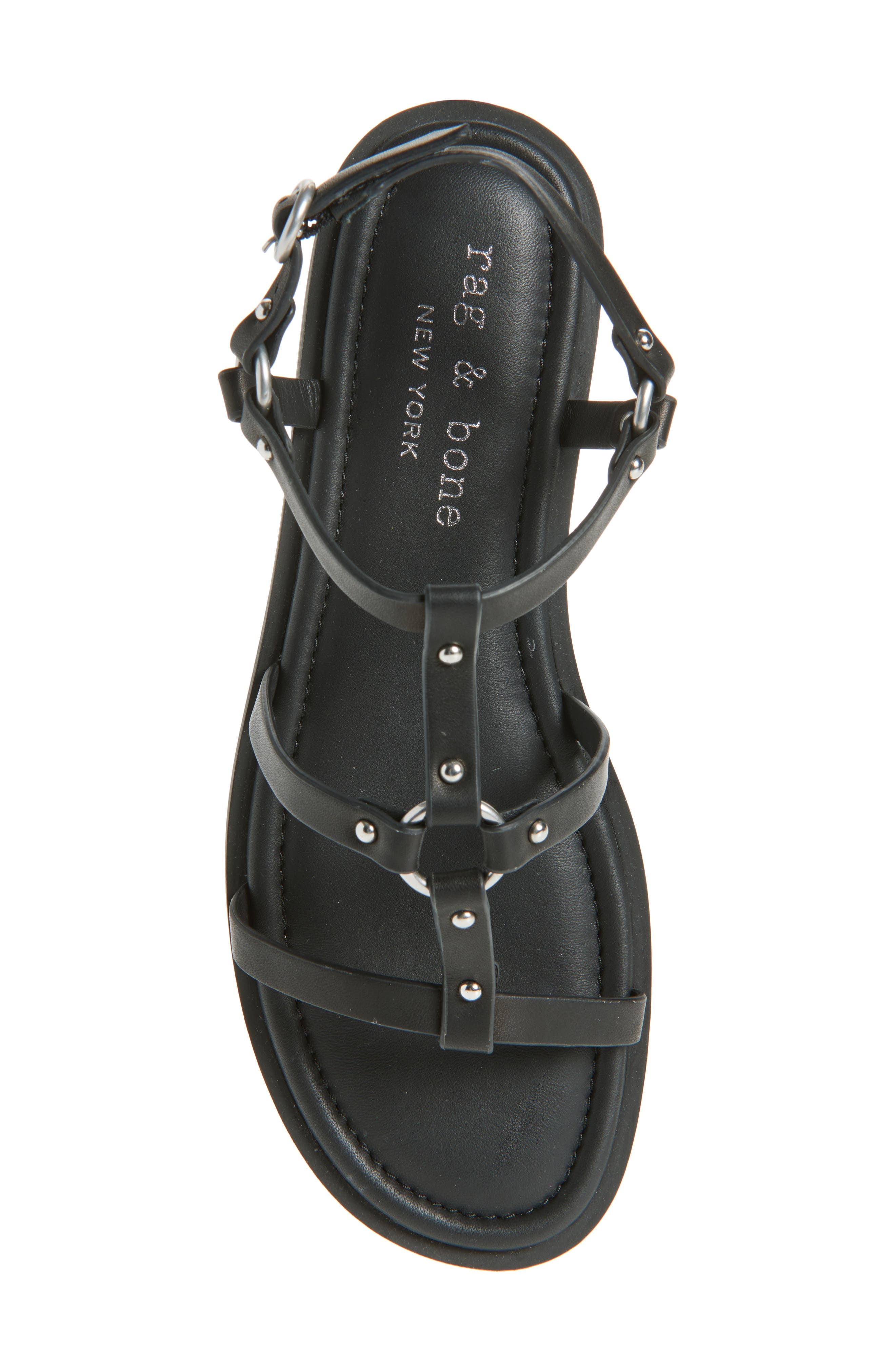 rag & bone Geo Sandal in Black at Nordstrom - 5