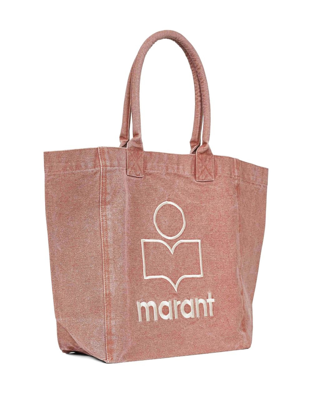 embroidered-logo tote bag - 3