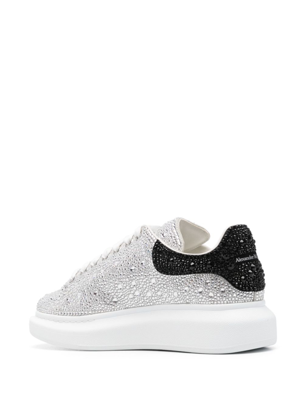 Oversized crystal-embellished sneakers - 3