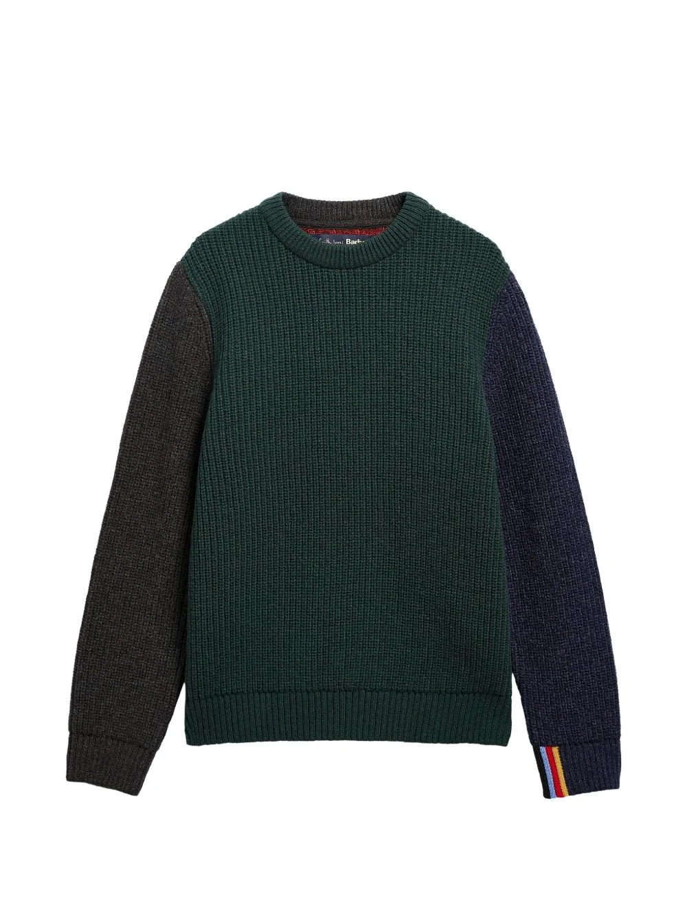 x Paul Smith cable-knit sweater - 1