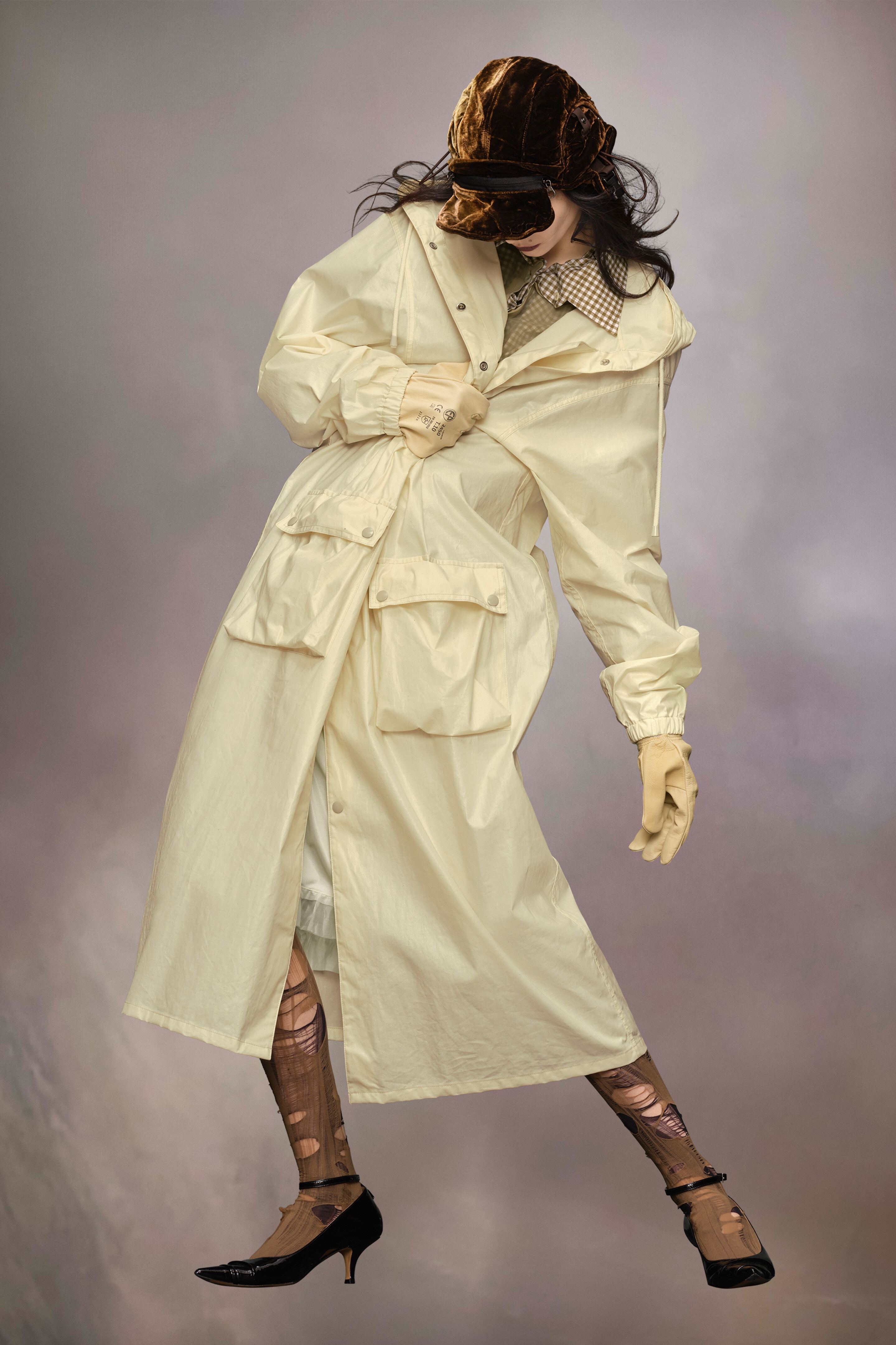 Cotton caban coat - 3