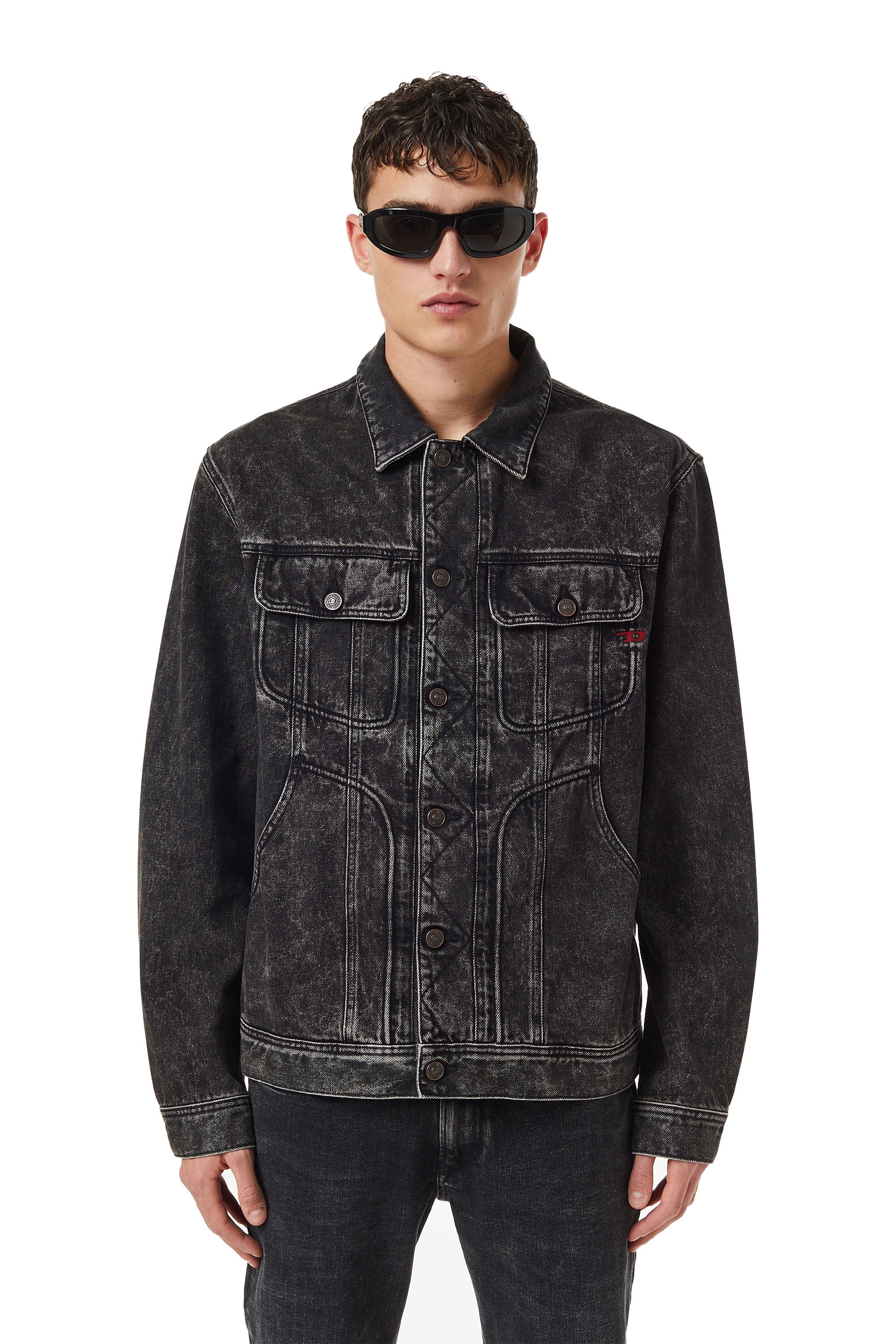 D-RILEY TRUCKER JACKET - 3