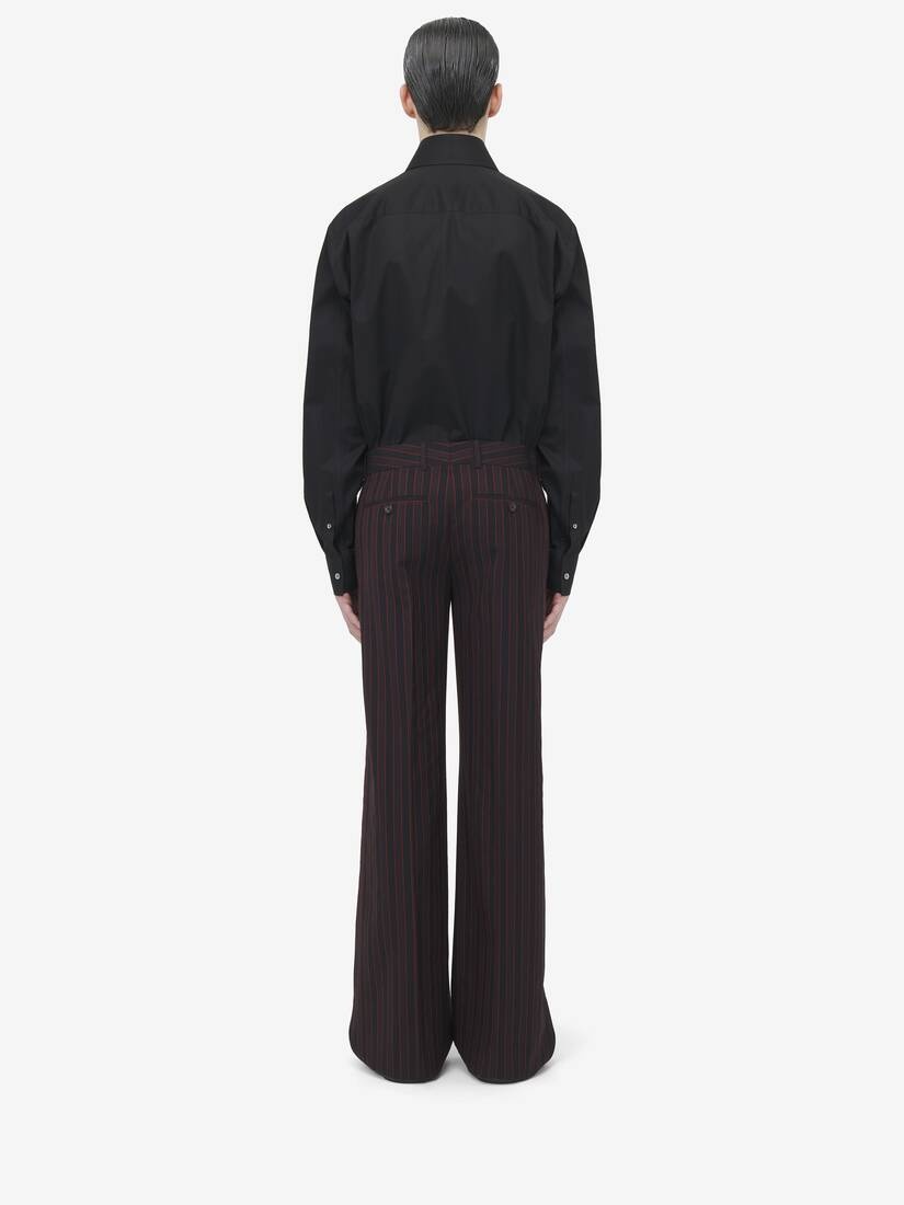 Low Rise Tailored Trousers - 4
