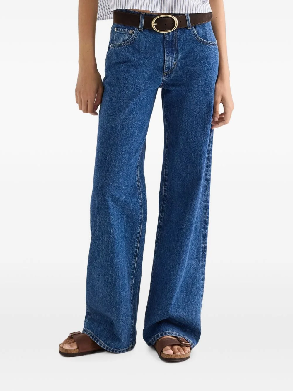 belt-loops jeans - 1