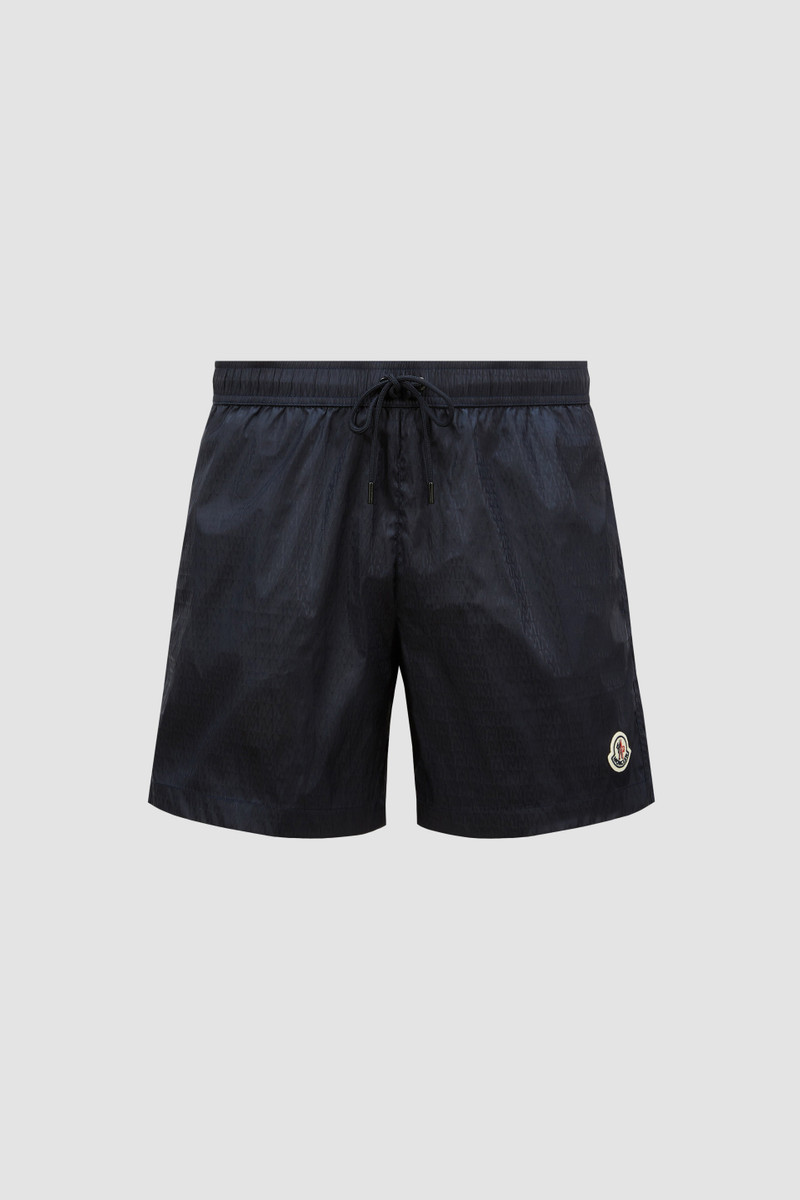 Monogram Jacquard Swim Shorts 1