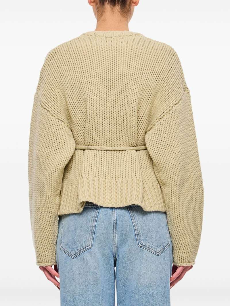 extreme cashmere Ginza cashmere cardigan outlook