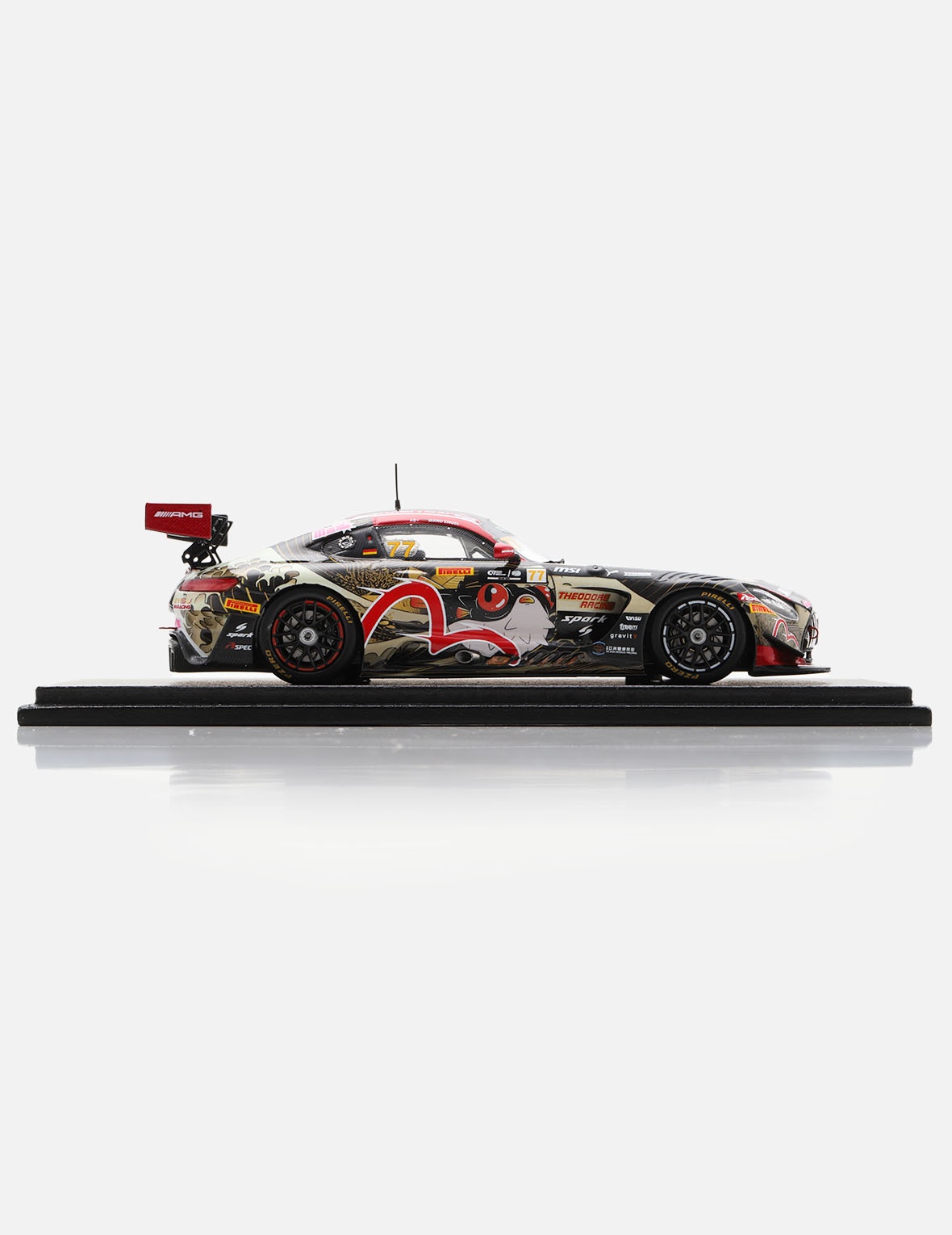 EVISU X MERCEDES-AMG GT3 1:43 SCALE MODEL CAR - 4