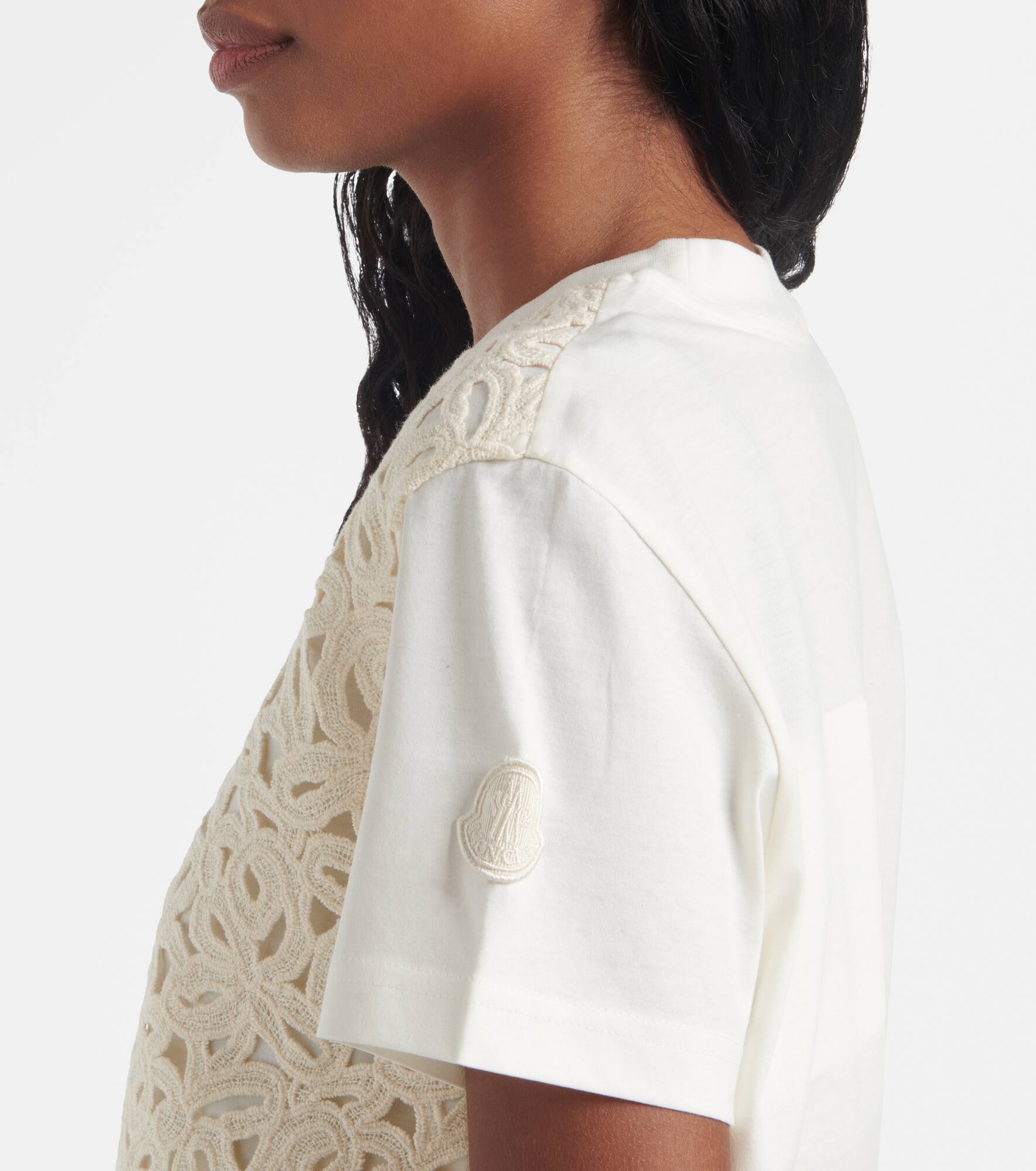 Floral cotton jersey T-shirt - 4