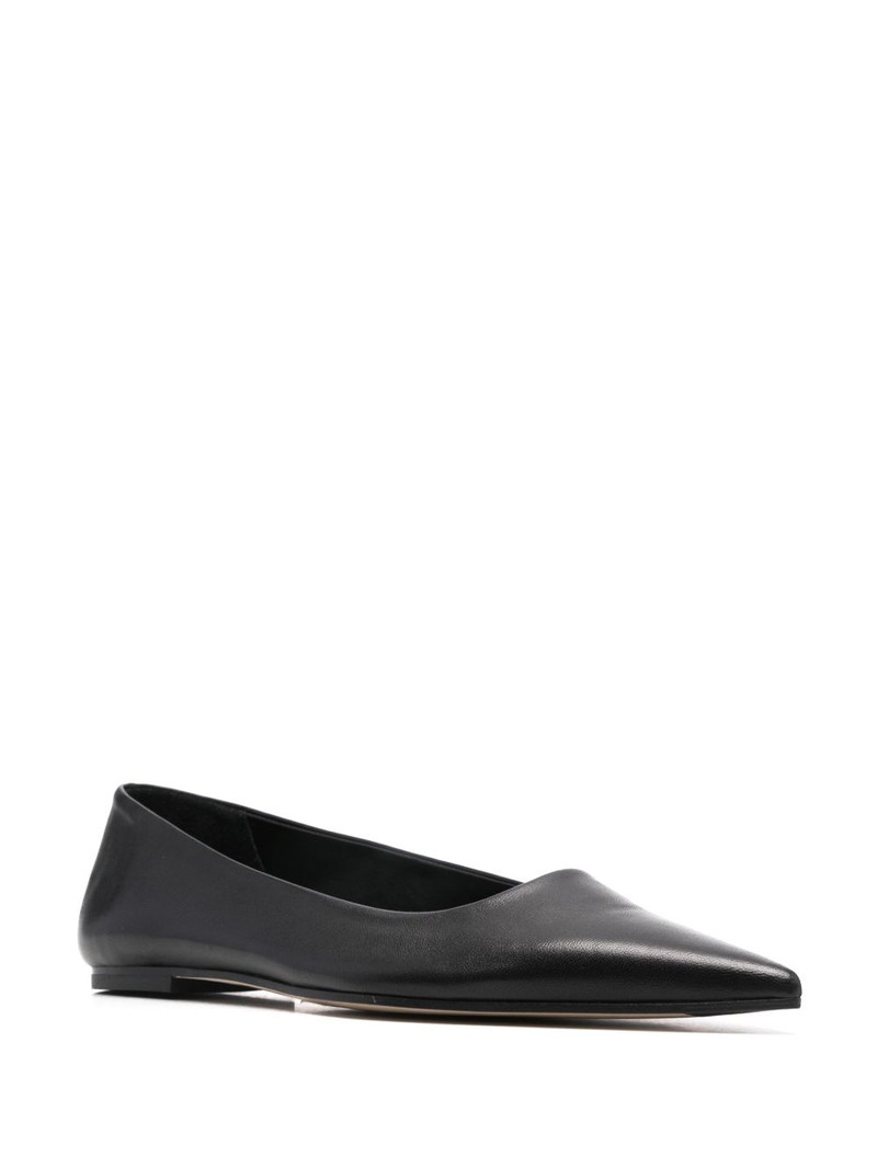 Aeyde Cassy leather ballet flats outlook