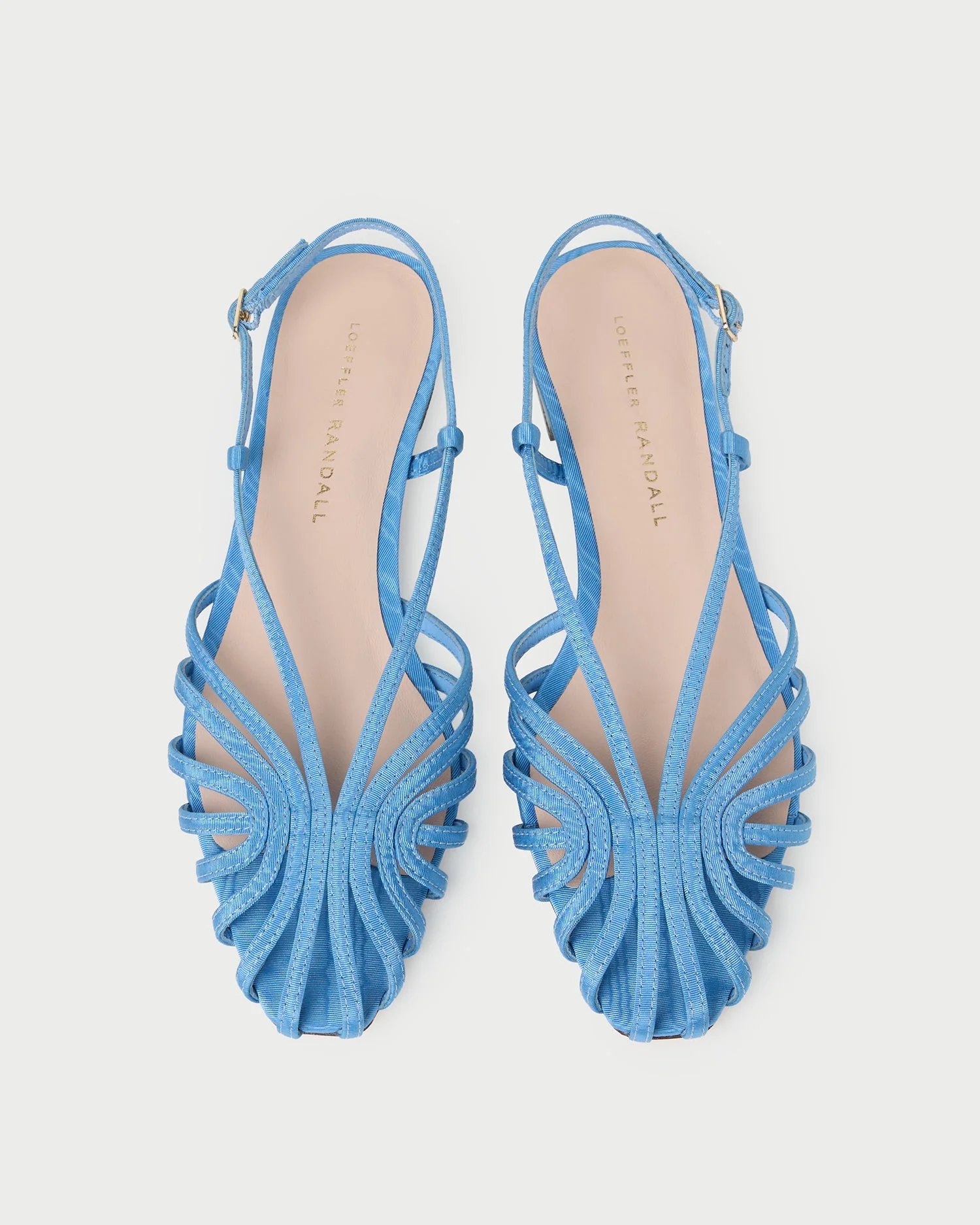 Devon Cornflower Blue Slingback Sandal - 1