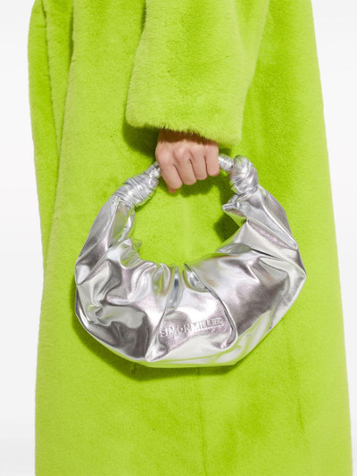 SIMONMILLER Lopsy metallic shoulder bag outlook