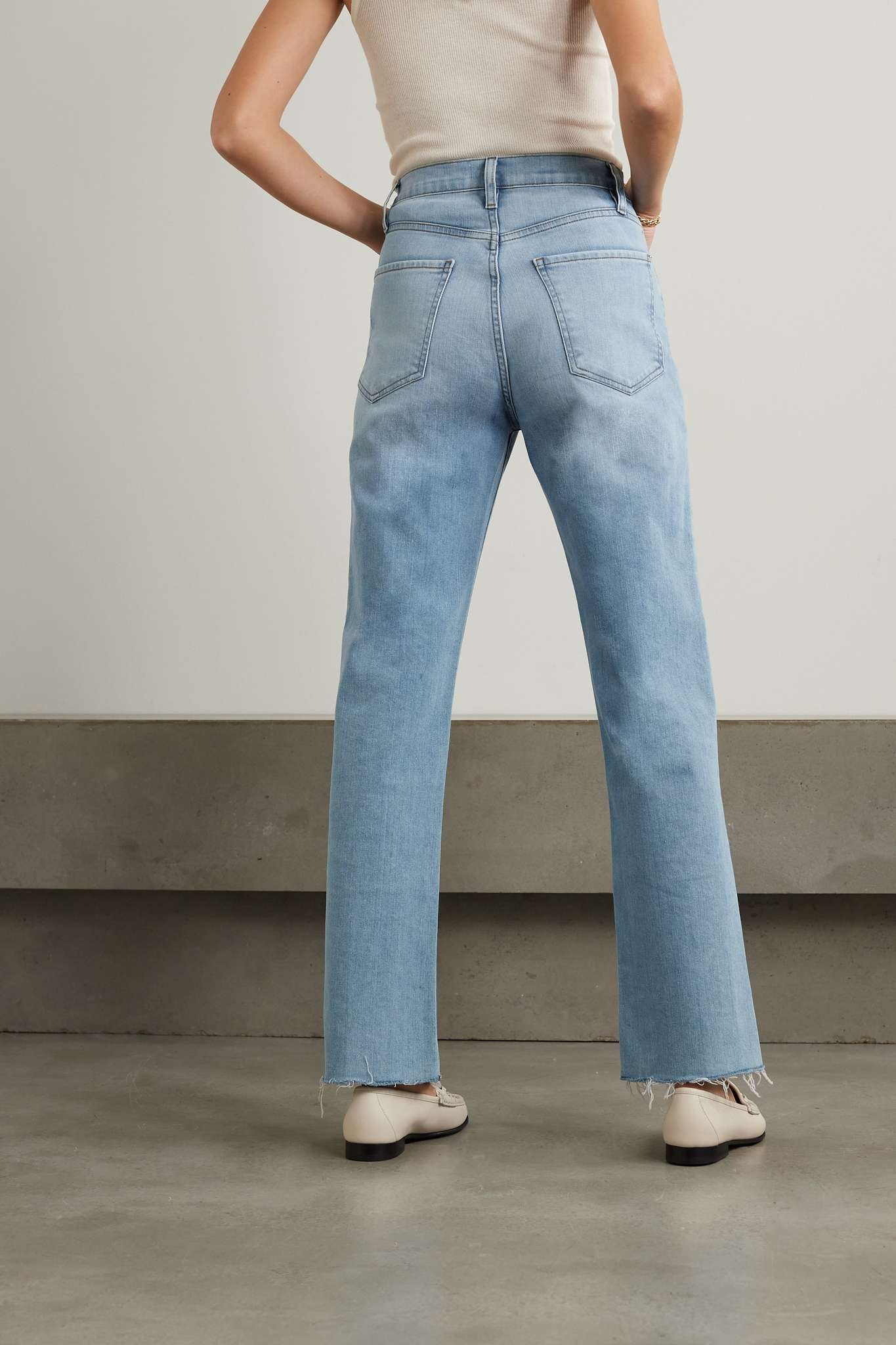 Le Jane Ankle cropped high-rise straight-leg jeans - 4