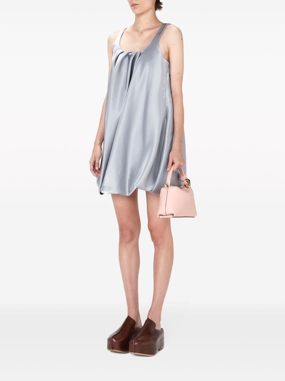 Twisted sleeveless minidress - 3