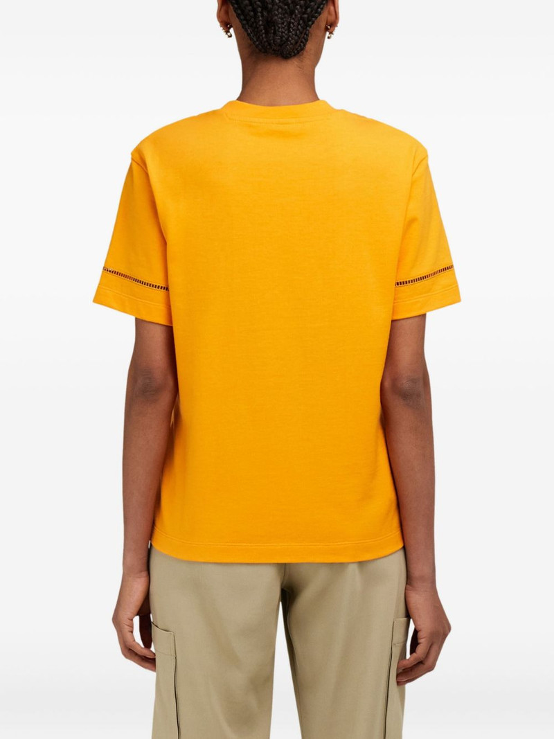 logo-embellished crew-neck T-shirt 4