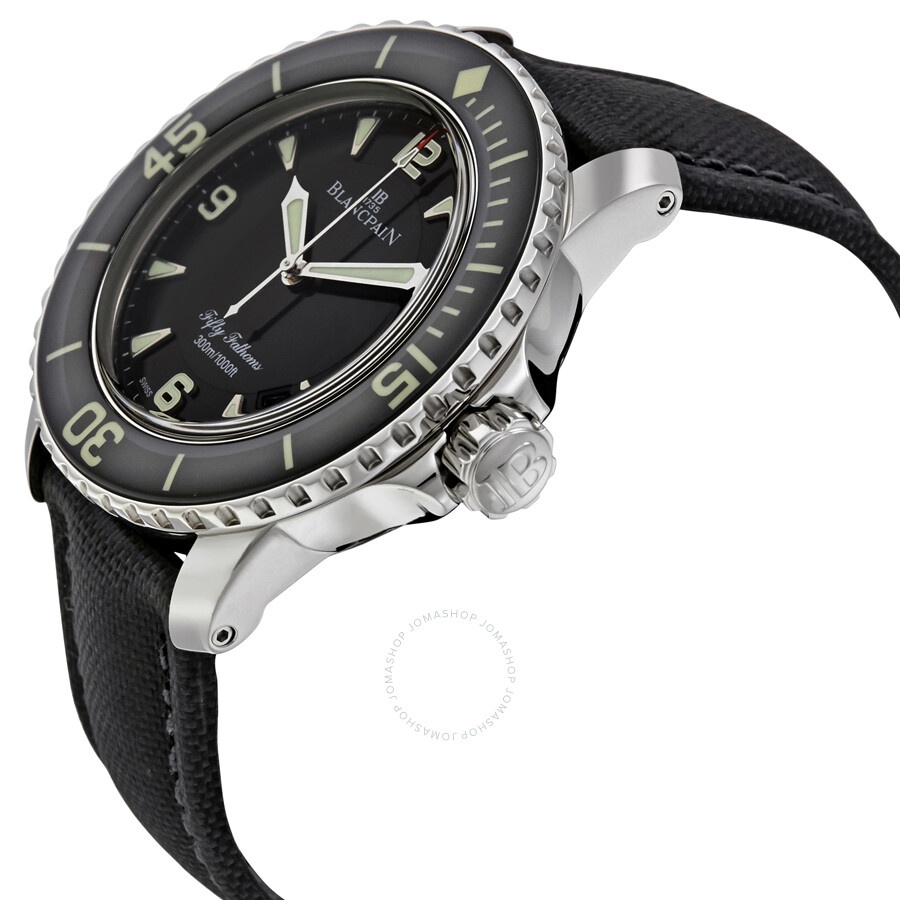 Blancpain Fifty Fathoms Automatic Black Dial Men's 5015-1130-52B - 2